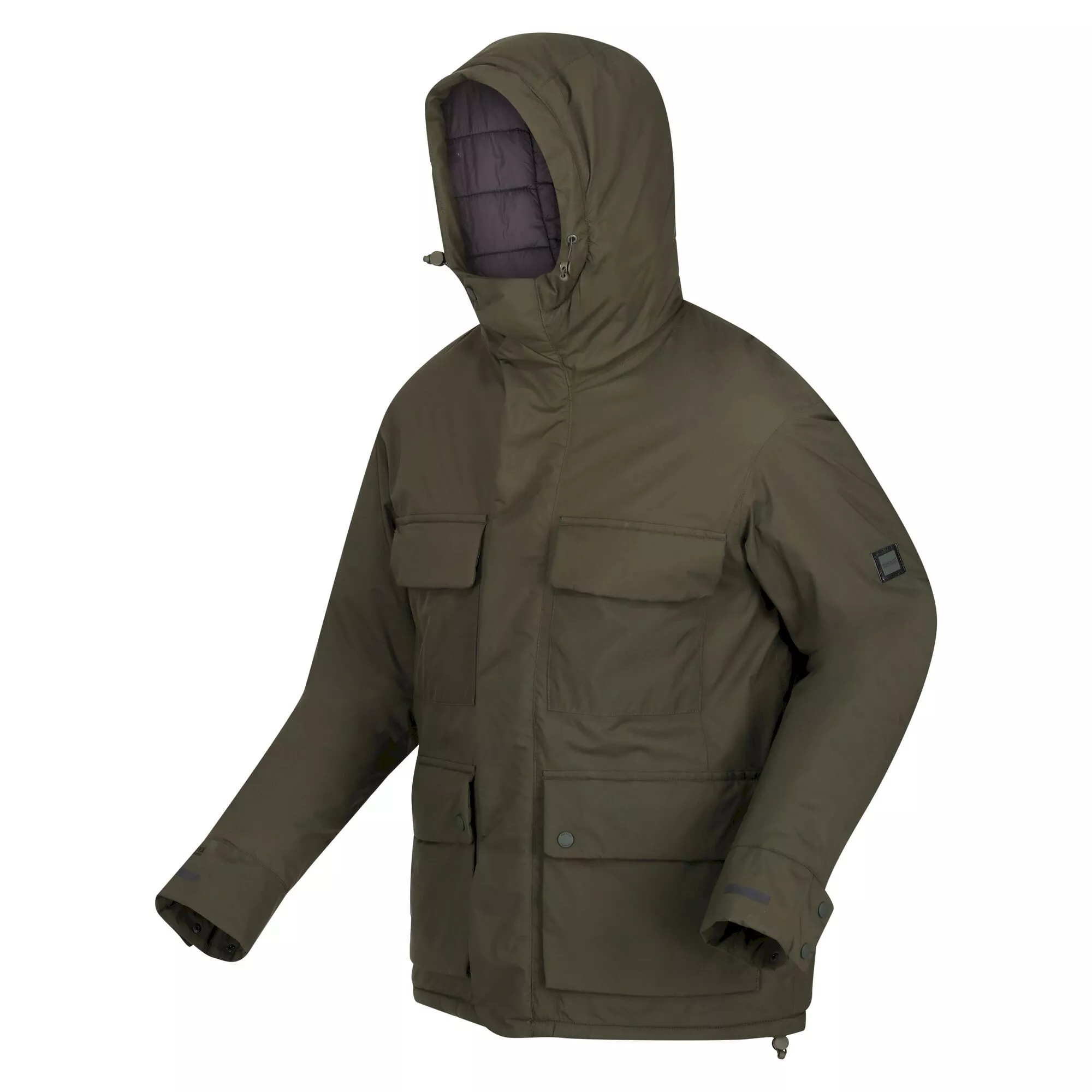 Regatta Men's Raylan Waterproof Jacket Dark Khaki - Image 9