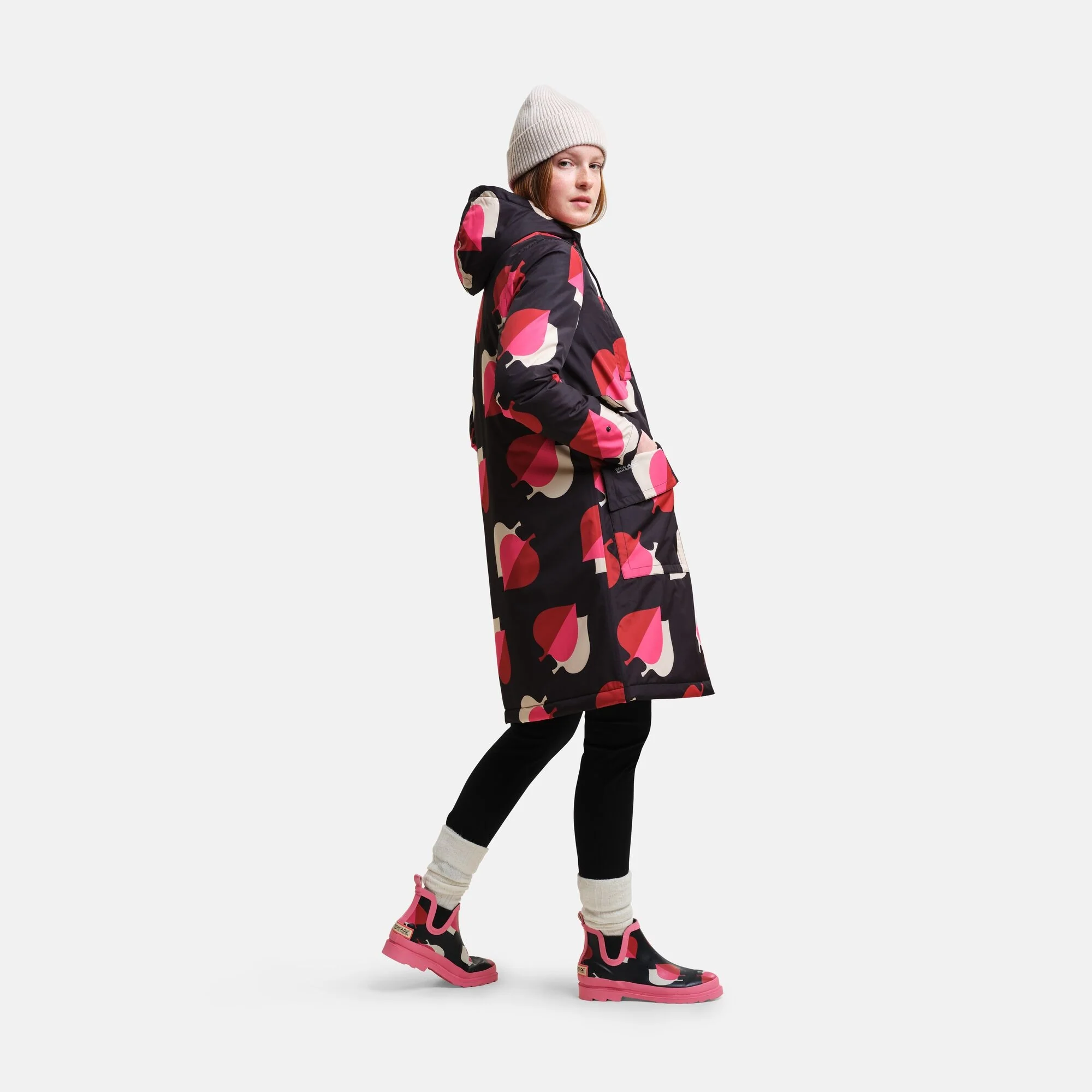 Regatta Orla Kiely Long Waterproof Jacket - Image 3