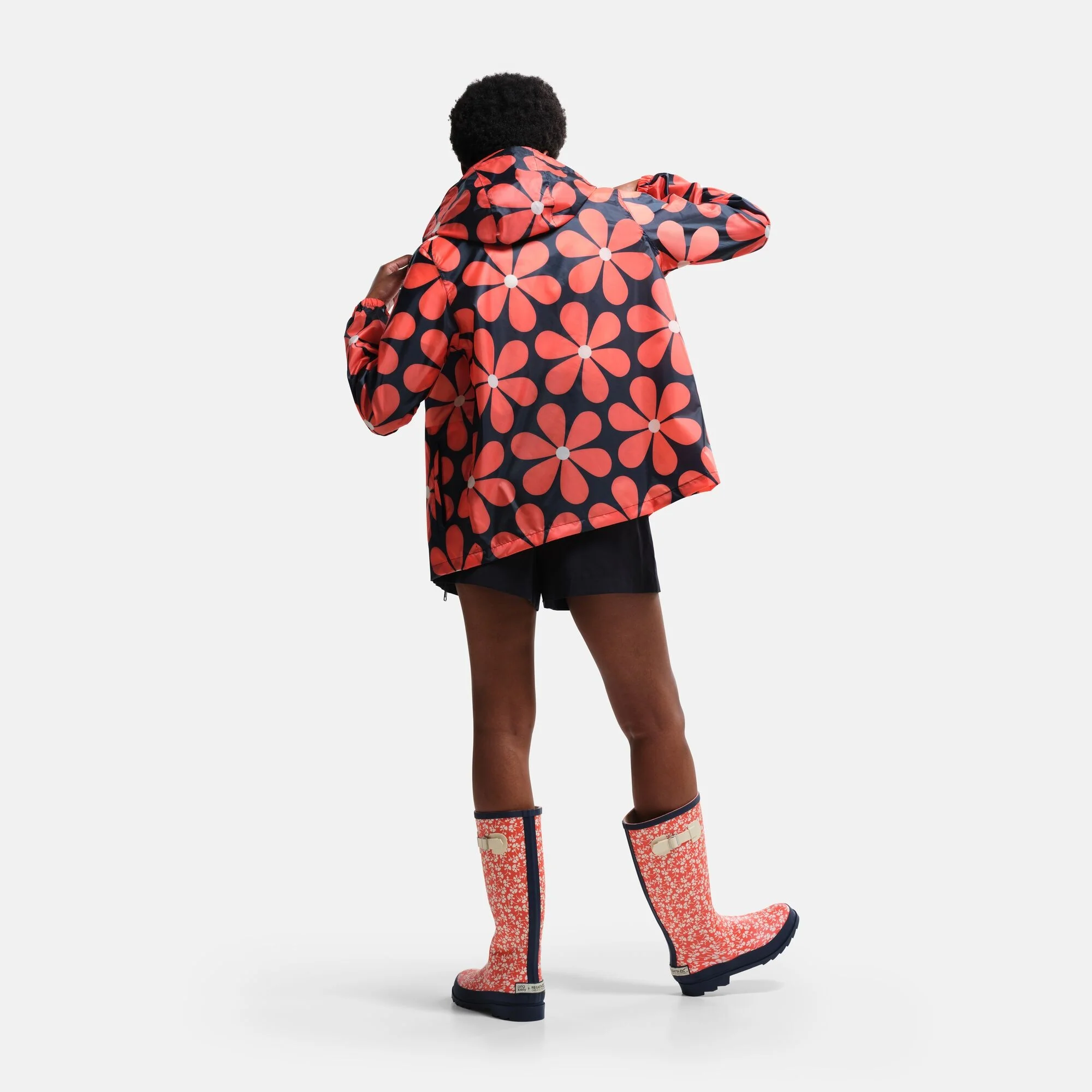 Regatta Orla Kiely Waterproof Pack-It Jacket - Image 13
