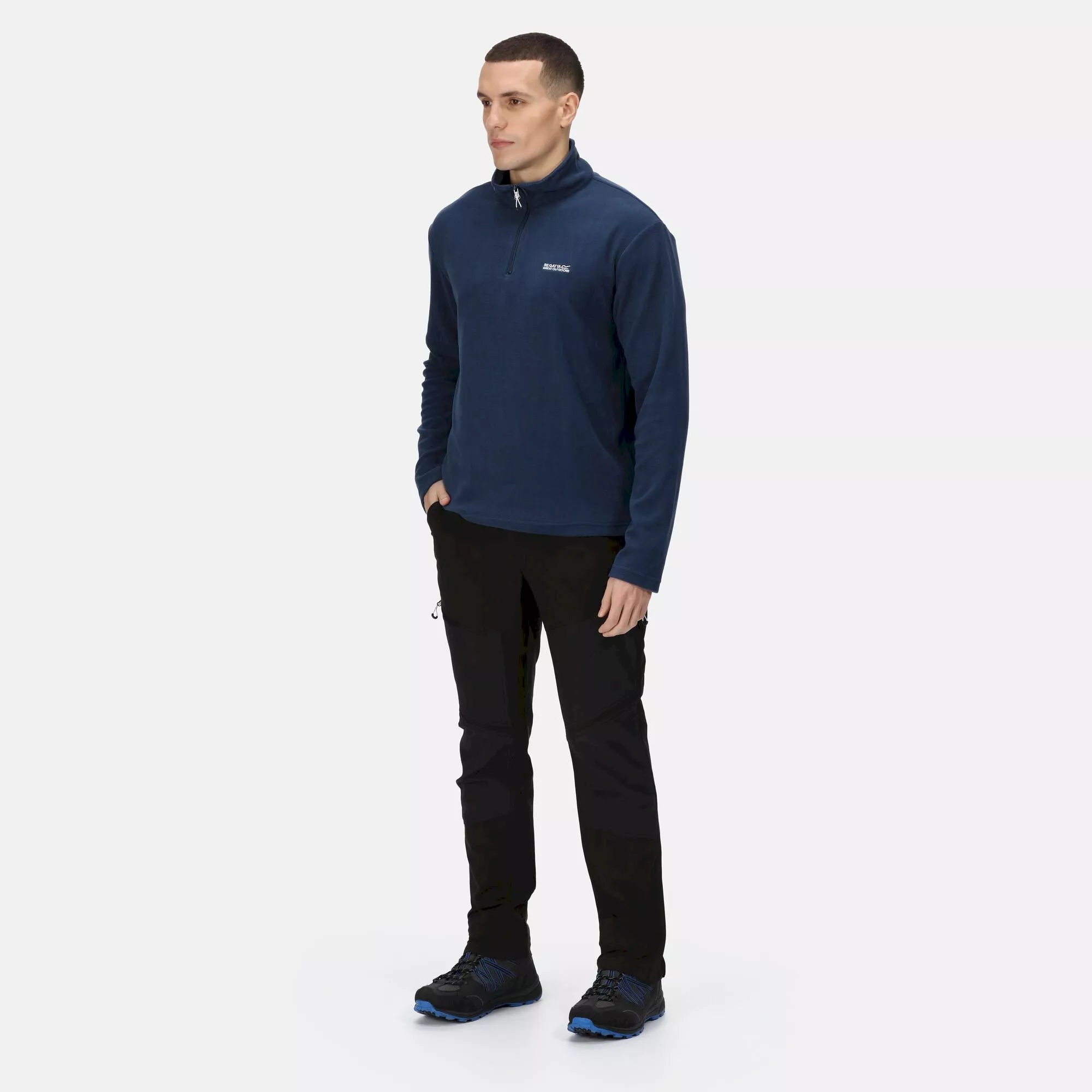 Regatta Thompson Men's Lightweight Pullover Fleece - Image 9