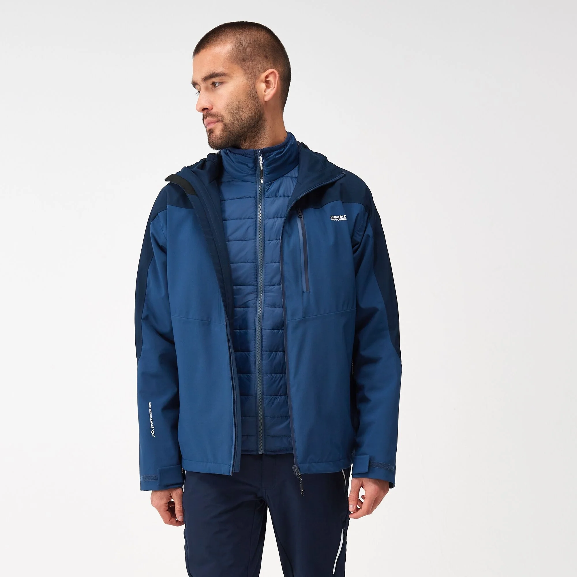 Regatta Wentwood VIII Mens 3 in 1 Jacket - Image 5