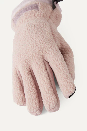 Sealskinz Hoveton Ladies Waterproof Sherpa Fleece Gloves - Image 3
