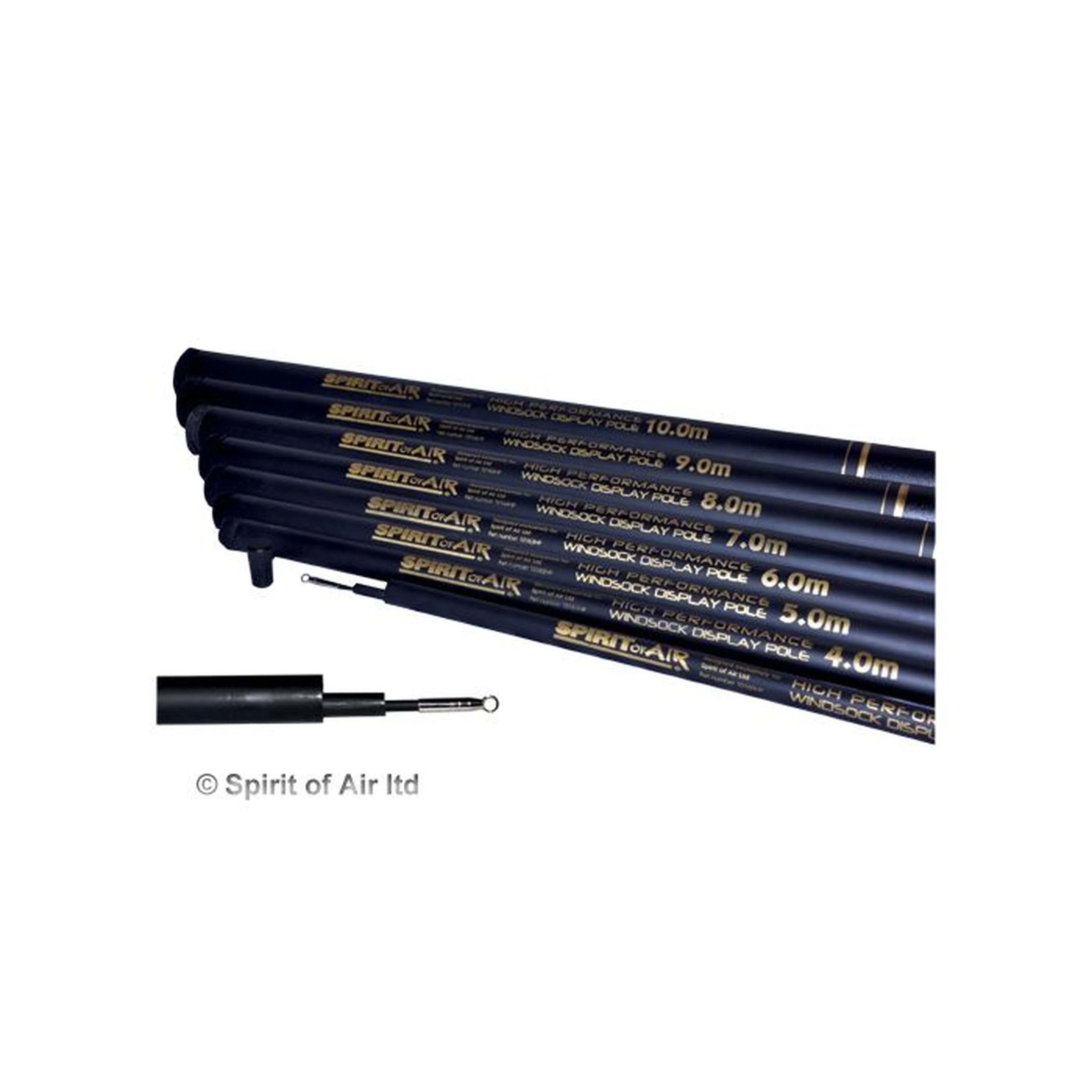 Spirit of Air High Performance Telescopic Display Pole 6m