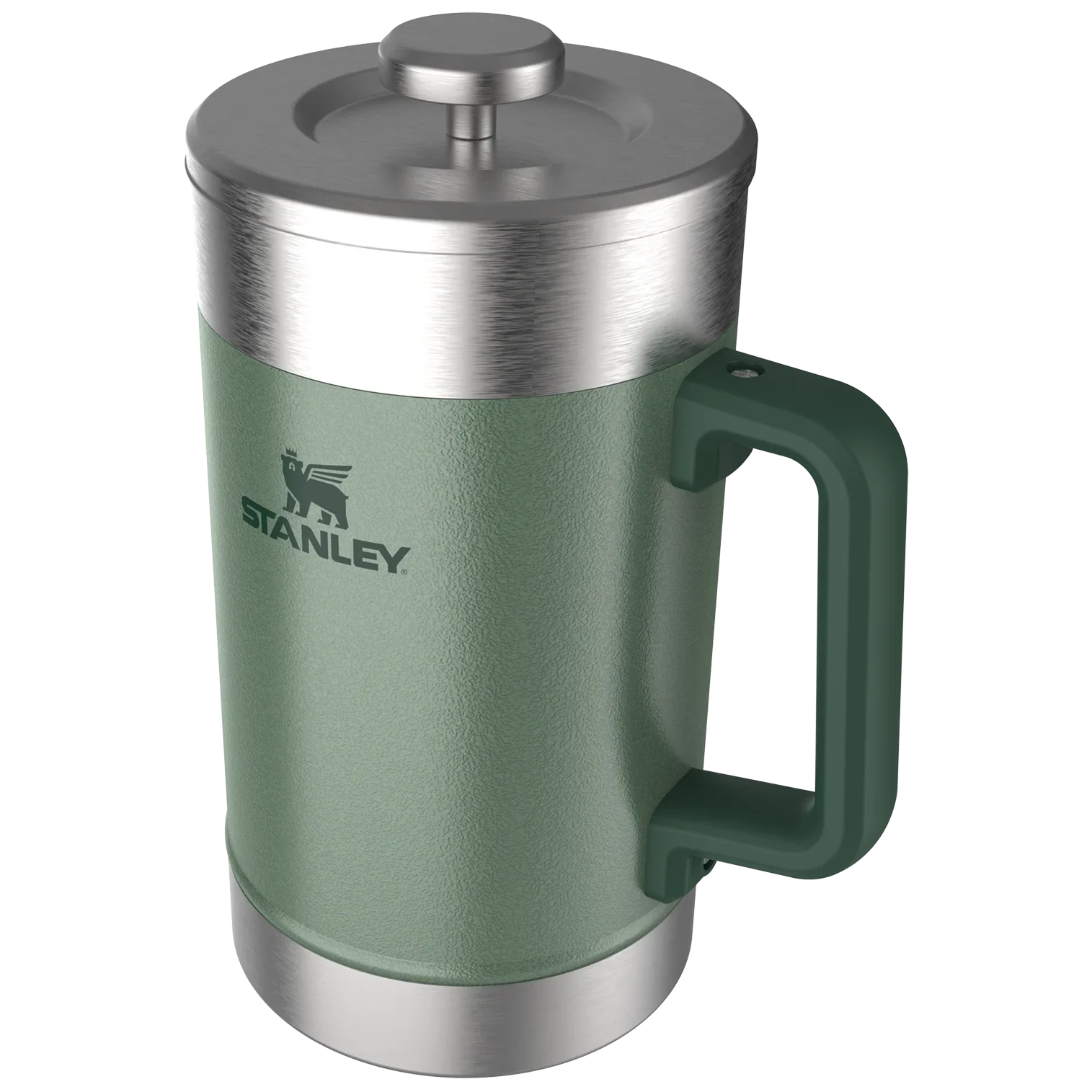 Stanley Classic Stay Hot French Coffee Press 1.4L Hammertone Green - Image 2