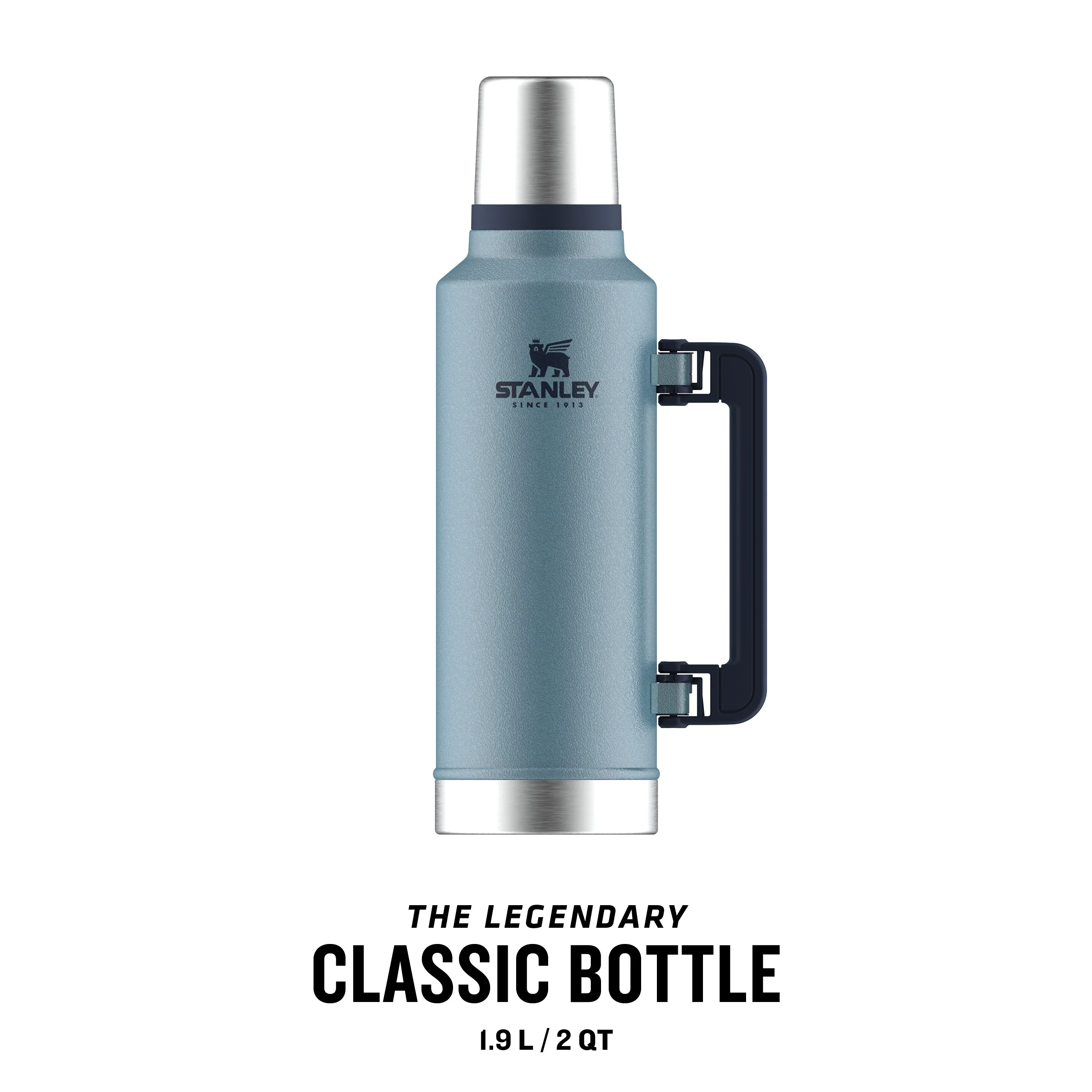 Stanley Flask Legendary Classic Vacuum Bottle 1.9L Hammertone Lake - Image 3
