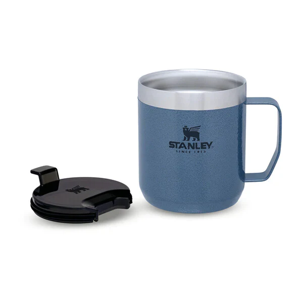 Stanley Legendary Stay Hot Camp Mug 0.35L Hammertone Lake - Image 4