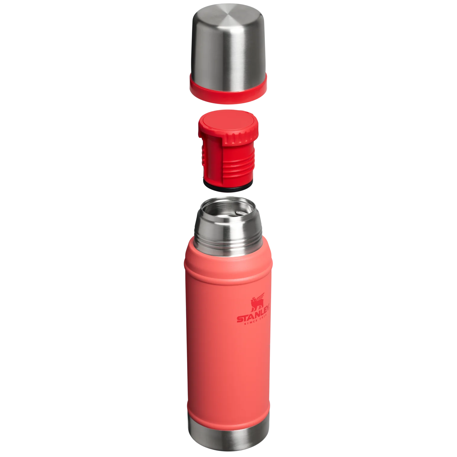 Stanley Legendary Classic Vacuum Bottle 0.75L Hot Coral - Image 3