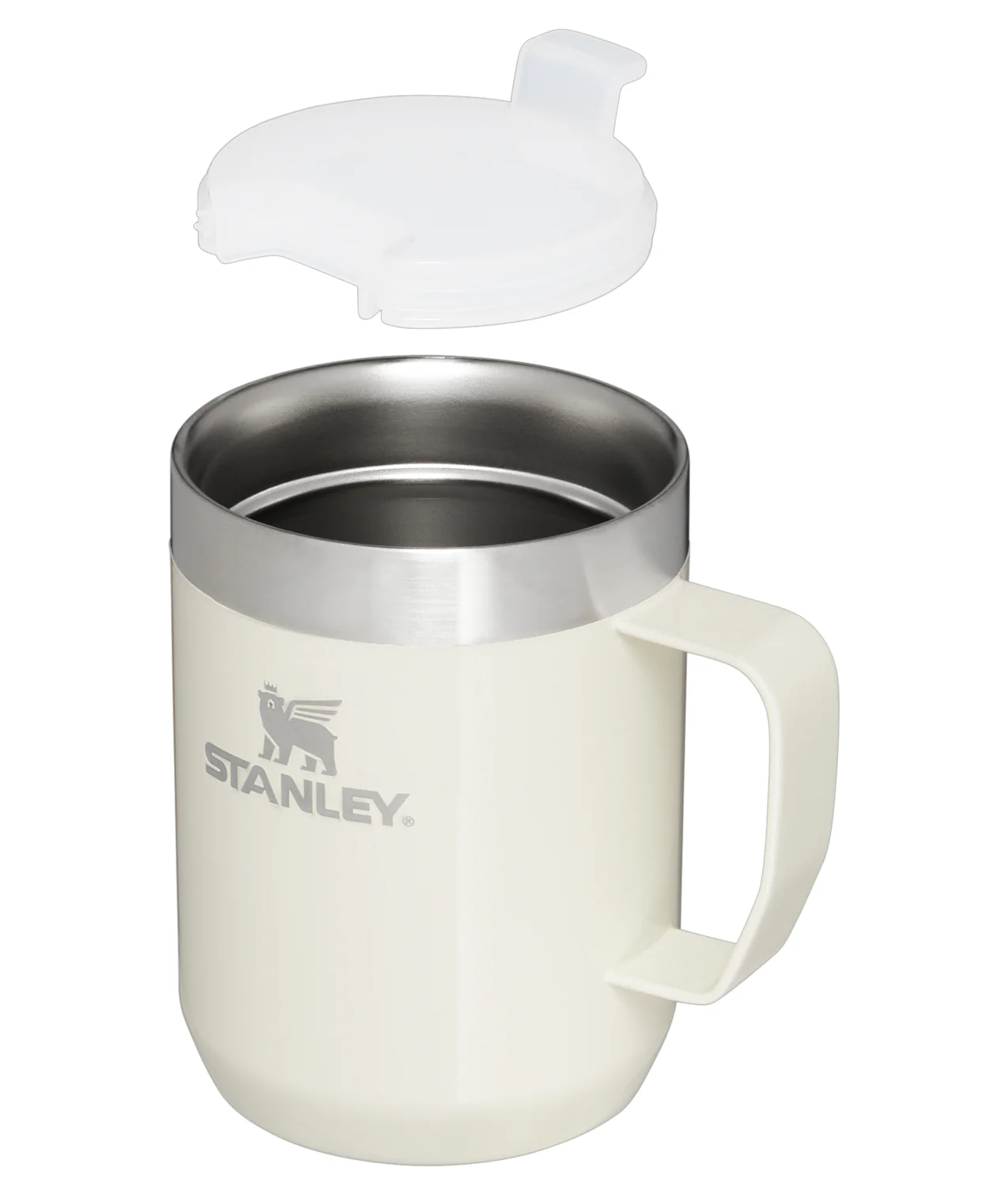 Stanley Legendary Stay Hot Camp Mug 0.23L Cream Gloss - Image 2
