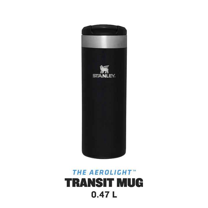 Stanley The Aerolight Transit Mug 0.47L Black Metallic - Image 2