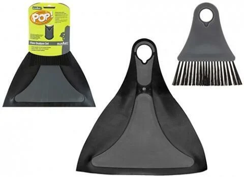 Summit Pop Flexi Dustpan & Brush Set