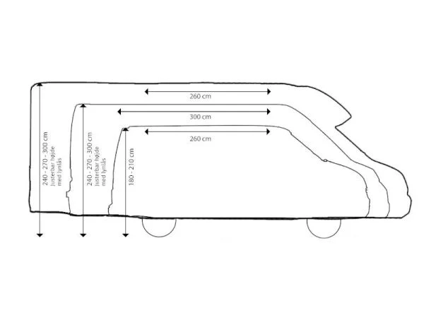 Telta Core AIR 260 Driveaway Awning - Image 8