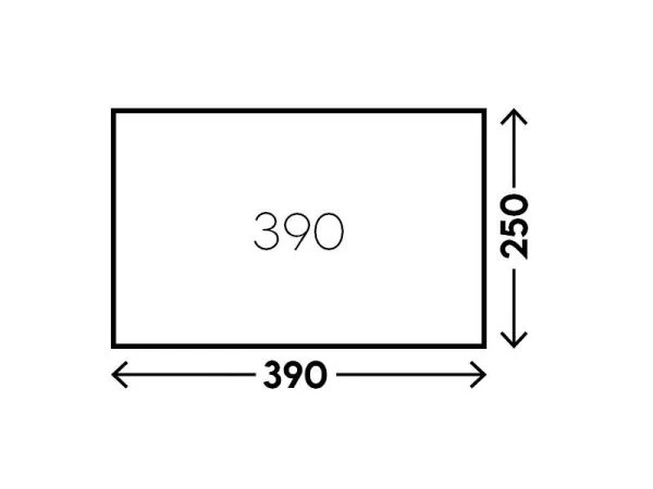 Telta Pace 390 Poled Porch Awning - Image 3