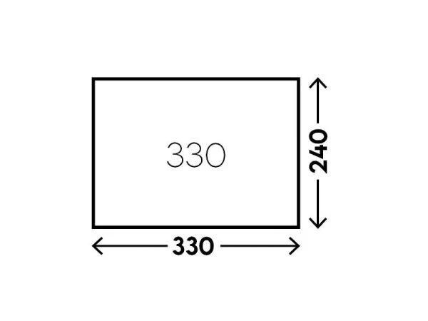 Telta Sky Link 330 Caravan Sun Canopy - Image 4