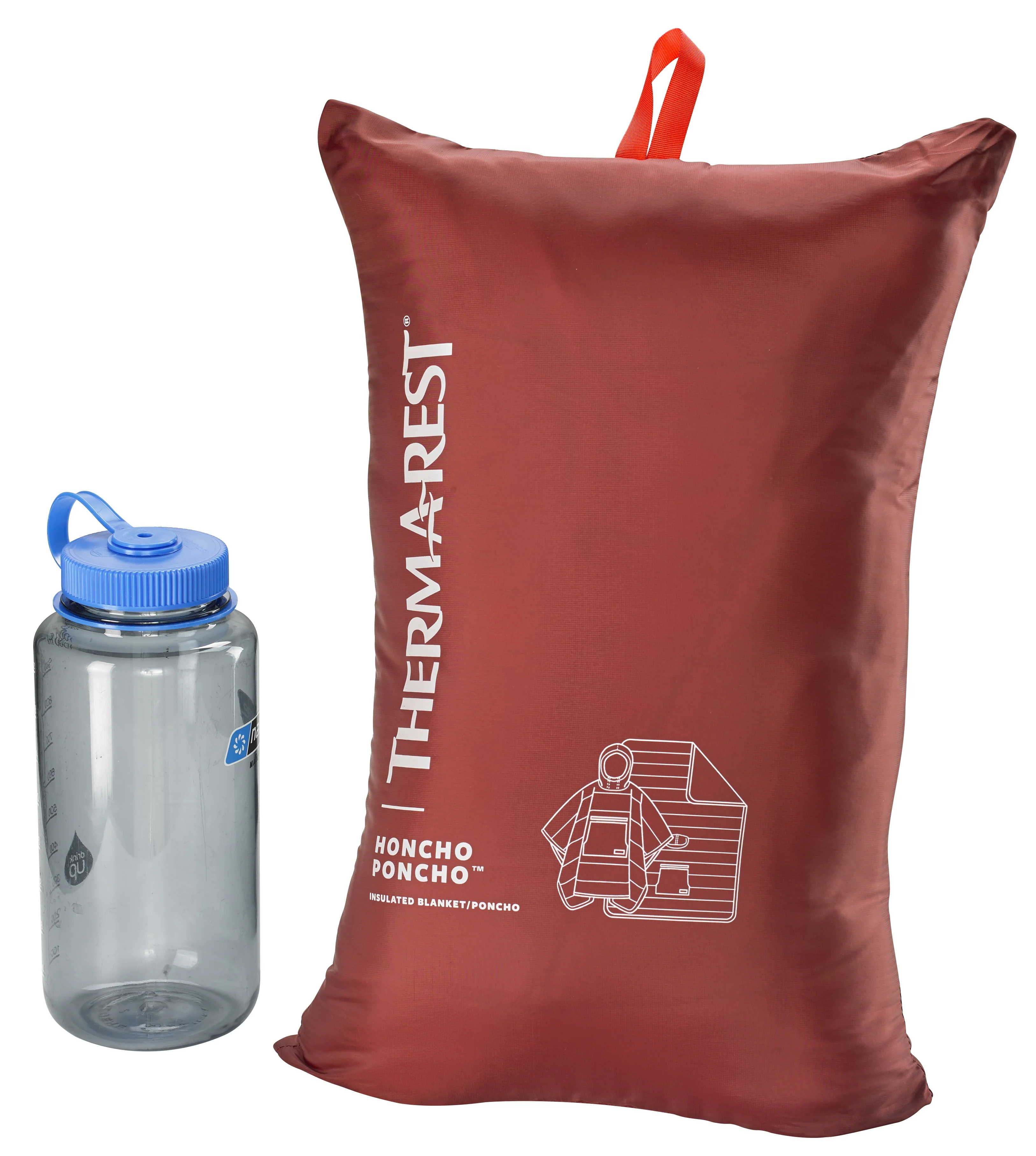 Thermarest Honcho Poncho Mars Red - Image 6