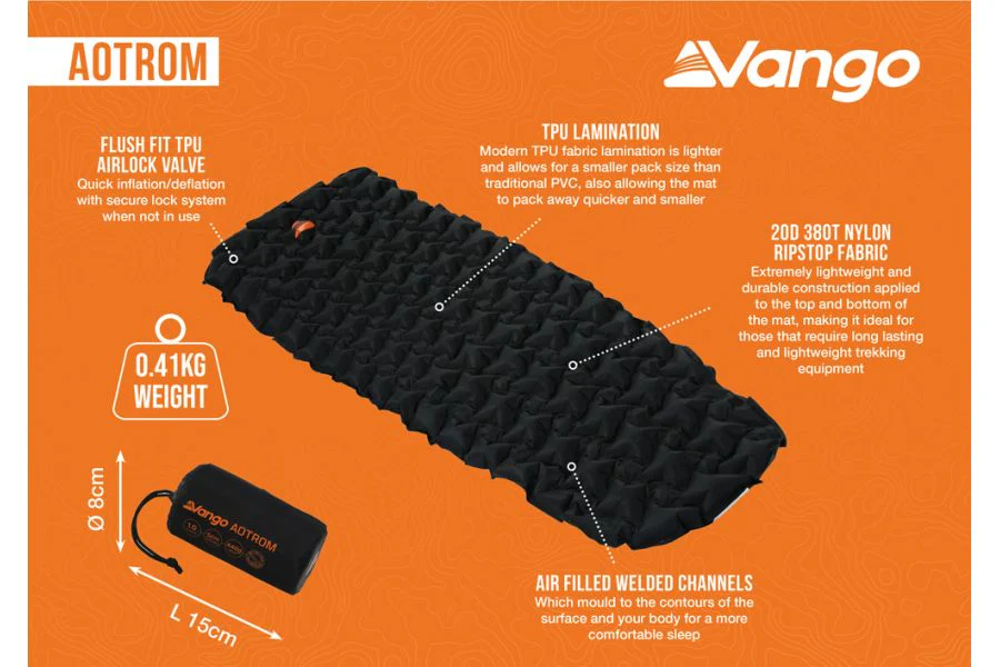 Vango Aotrom Lightweight Sleep Mat