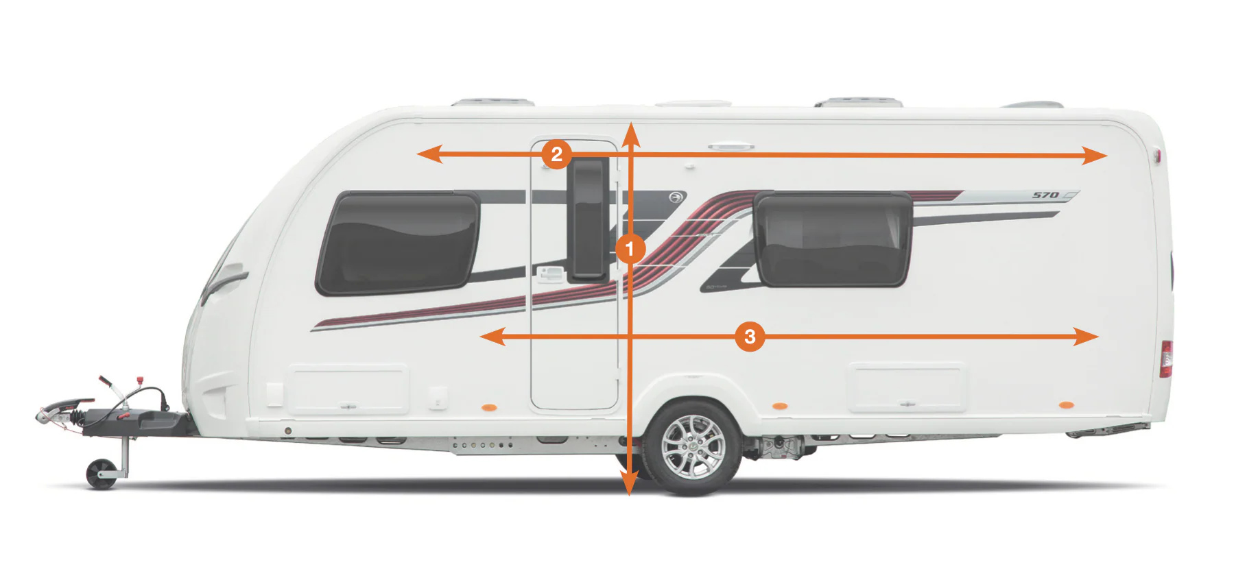 Vango Balletto AIR 200 Elements Shield Caravan Porch Awning - Image 12