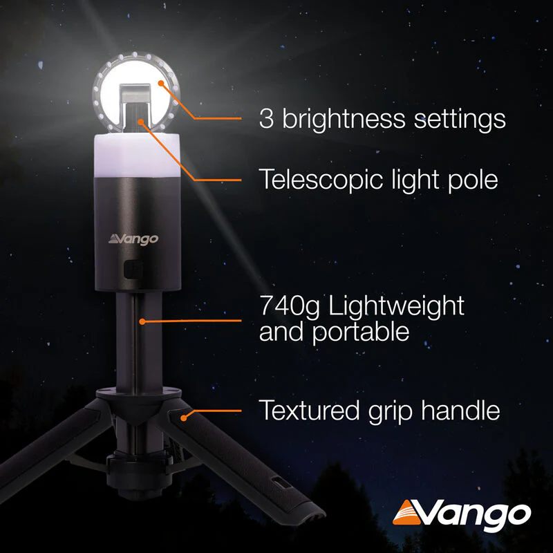 Vango Comet LED Rechargeable Tripod Light - Image 10