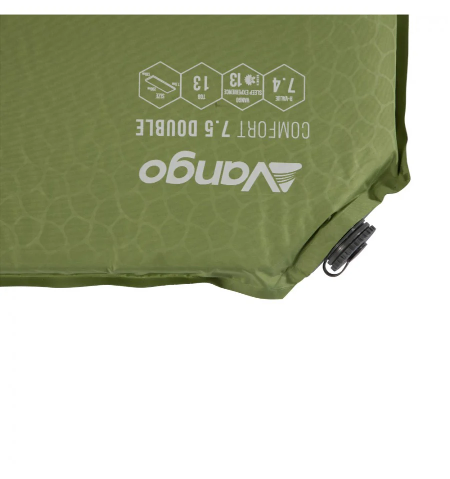 Vango Comfort Double 7.5cm Sleeping Mat - Image 4