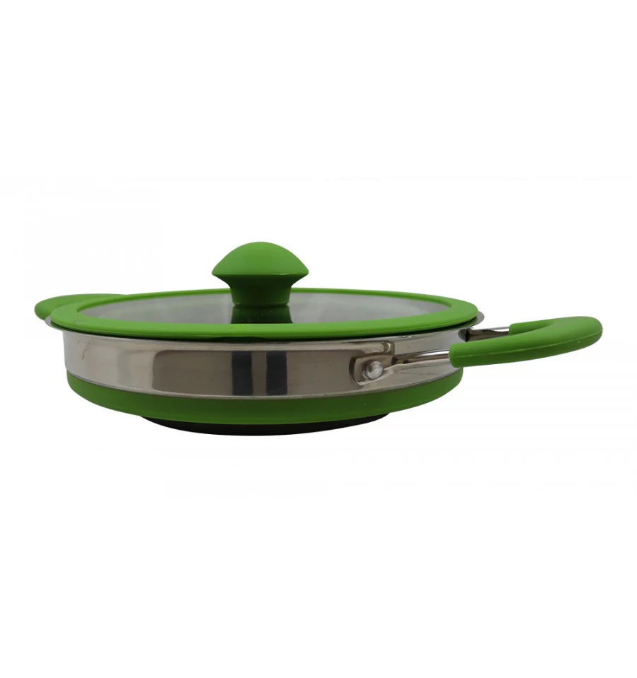Vango Cuisine Collapsible Casserole Pot 1.5L Grey - Image 3