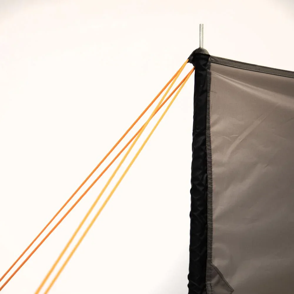 Vango Family Poled Windbreak Cloud Grey/Black - Image 5