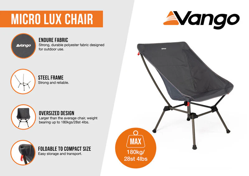 Vango Micro Lux Chair Excalibur - Image 10