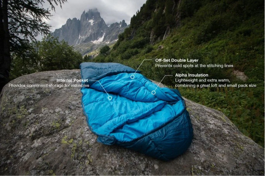 Vango Nitestar Alpha 250 Sleeping Bag Classic Blue - Image 8