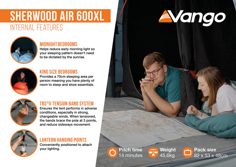 Vango Savannah AIR 600XL Tent Package - Image 9