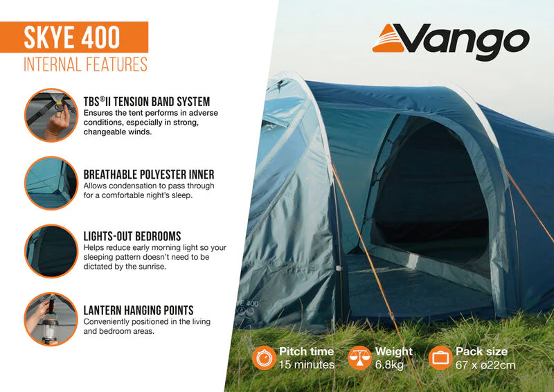 Vango Skye 400 Poled Tent - Image 3