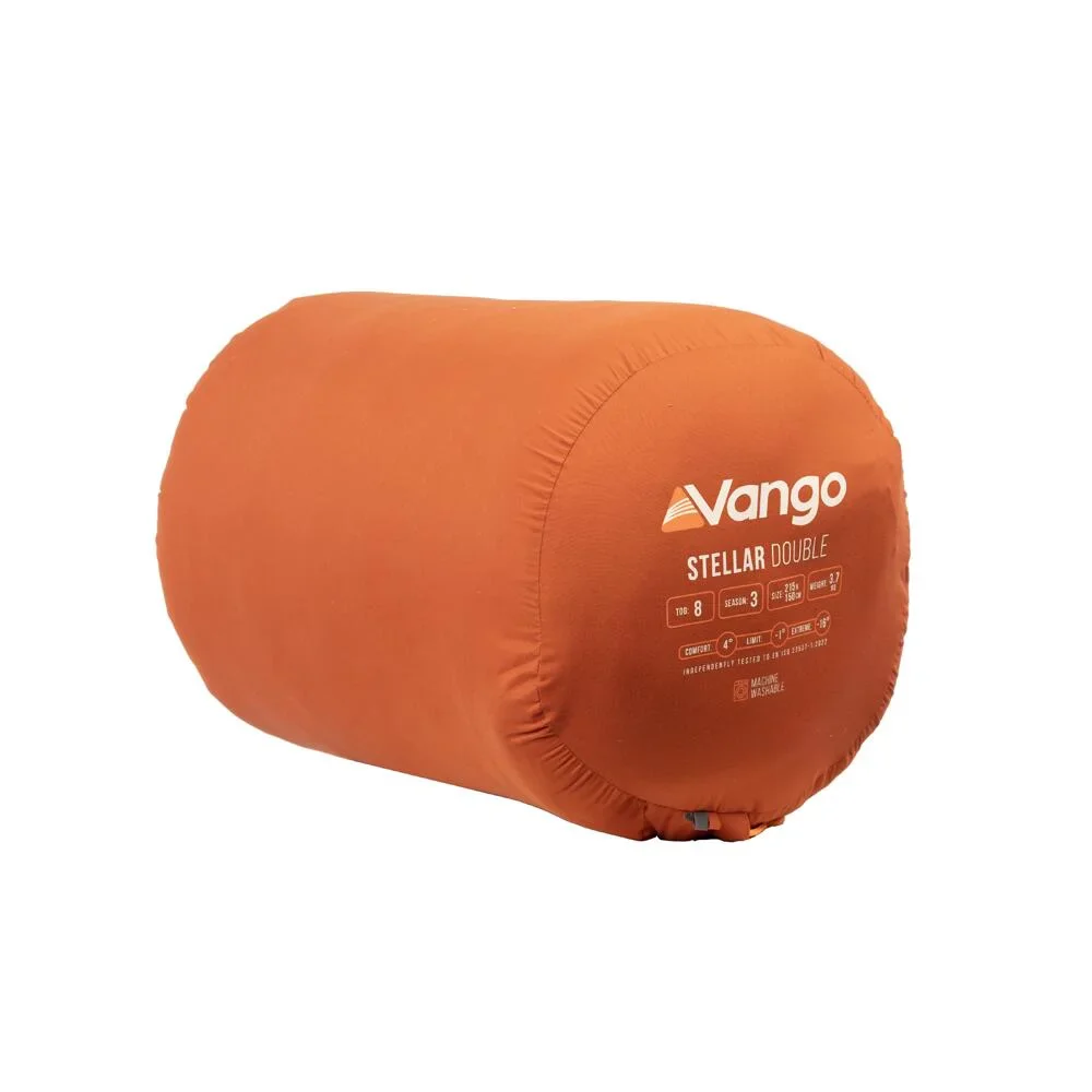 Vango Stellar Double Sleeping Bag Harissa - Image 4
