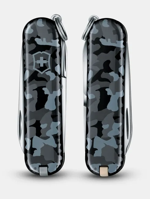 Victorinox Classic SD Swiss Army Knife Camo Grey - Image 2