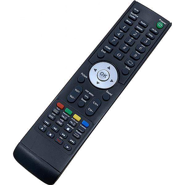 Vision Plus 23.5" TV With Built in DVD Player - Image 2