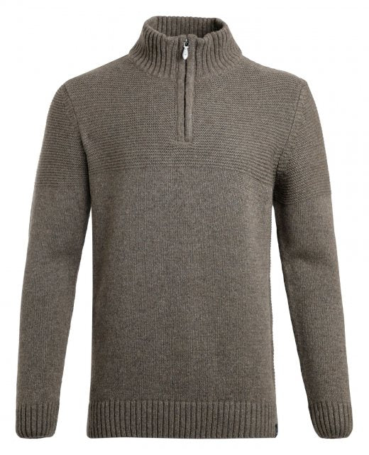 Weird Fish Burnaby 1/4 Zip Knit Jumper - Image 4