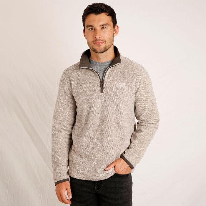 Weird Fish Errill Eco 1/4 Zip Textured Fleece - Image 6