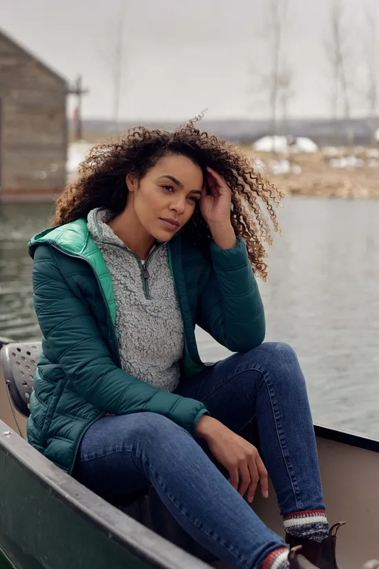 Weird Fish Ladies Eshka Lightweight Padded Jacket - Image 3