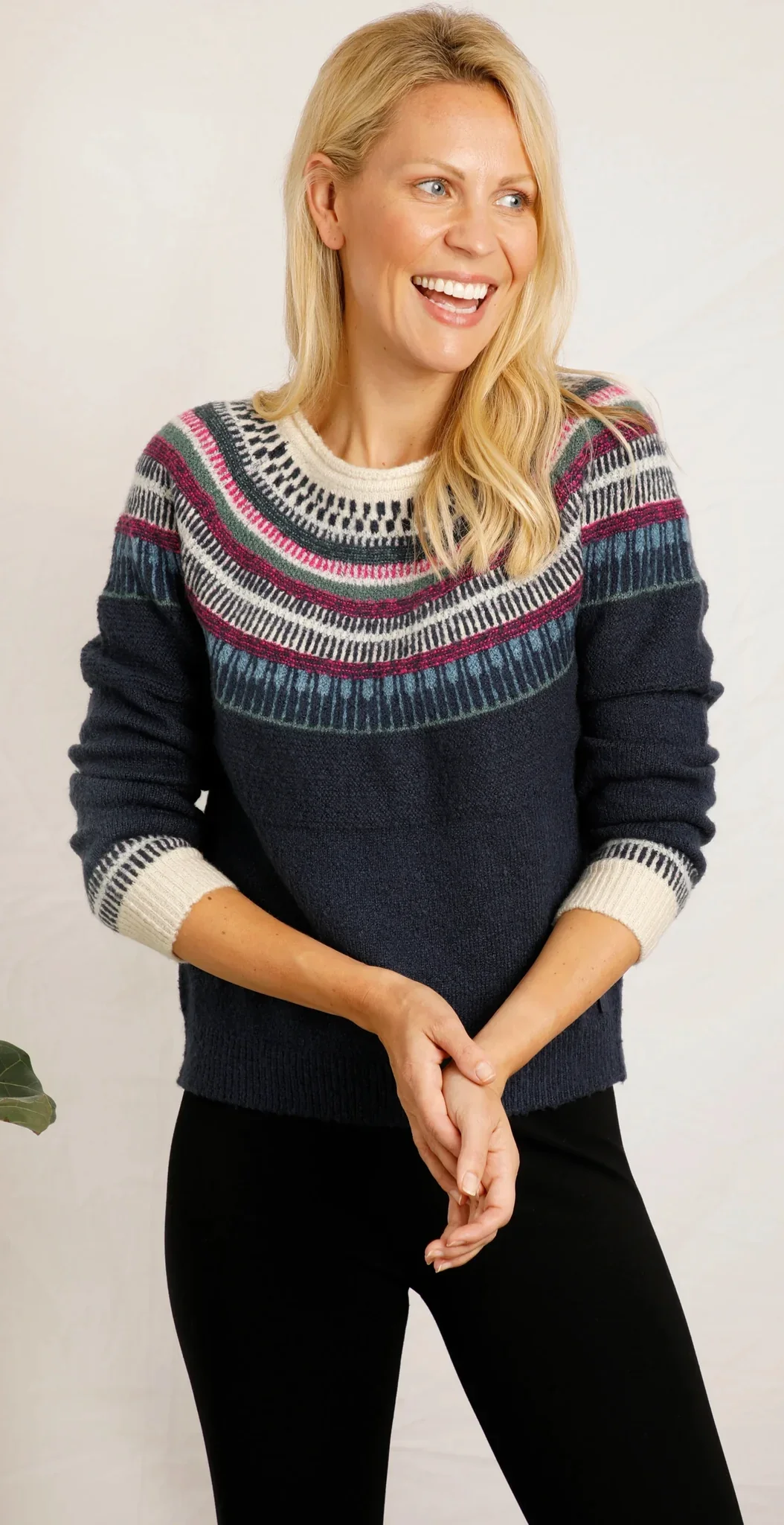 Weird Fish Ladies Lowell Fair Isle Jumper - Image 2