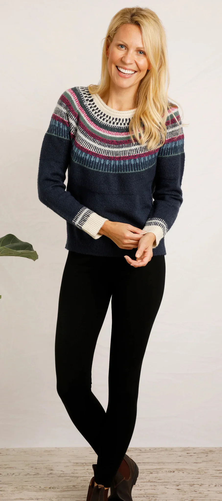 Weird Fish Ladies Lowell Fair Isle Jumper - Image 3