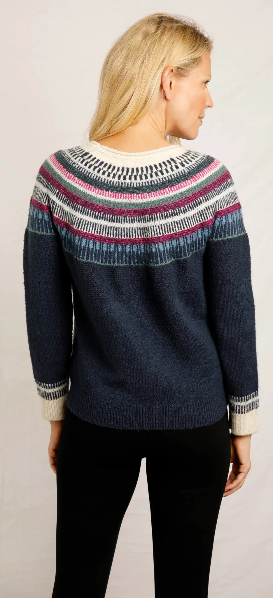 Weird Fish Ladies Lowell Fair Isle Jumper - Image 4