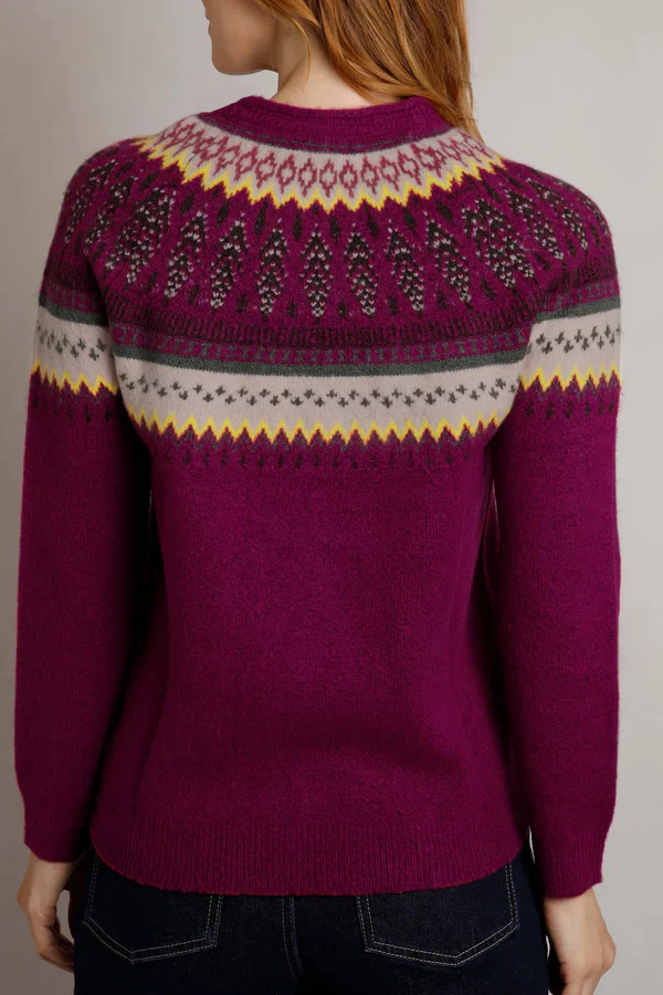 Weird Fish Ladies Lowell Fair Isle Jumper - Image 7
