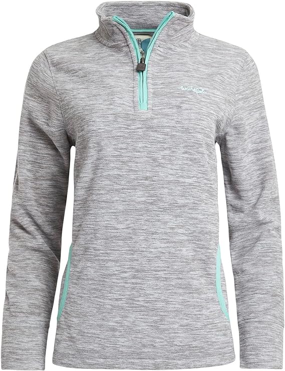 Weird Fish Nancy 1/4 Zip Fleece Jacket - Image 4