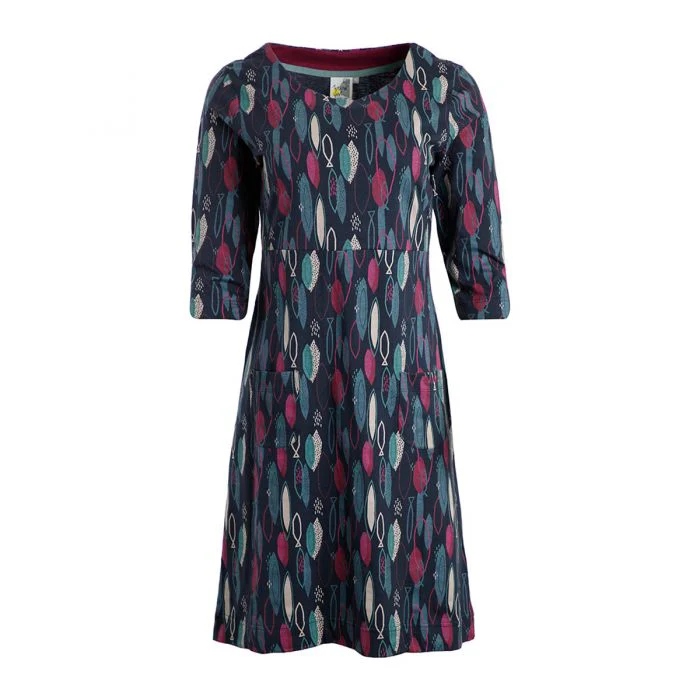Weird Fish Starshine Organic Cotton Printed Dress - Image 3