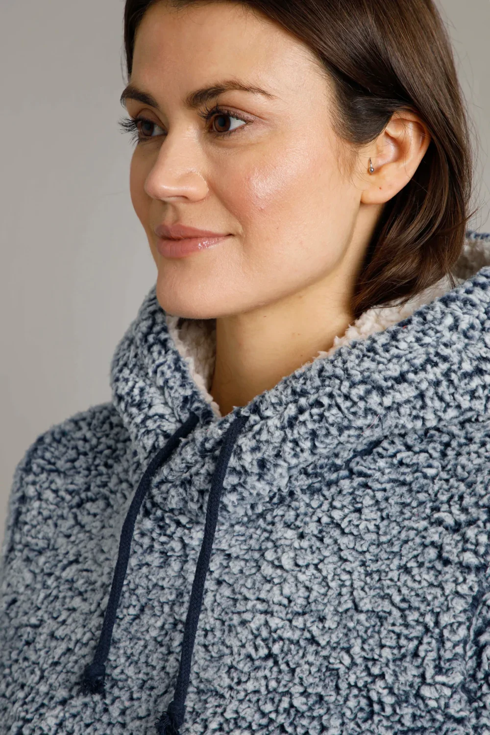 Weird Fish Yara Cosy Fleece Hoody - Image 2