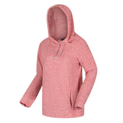 Regatta Kizmit II Ladies Hooded Marl Fleece | Dusty Rose Heather Marl - Image 5