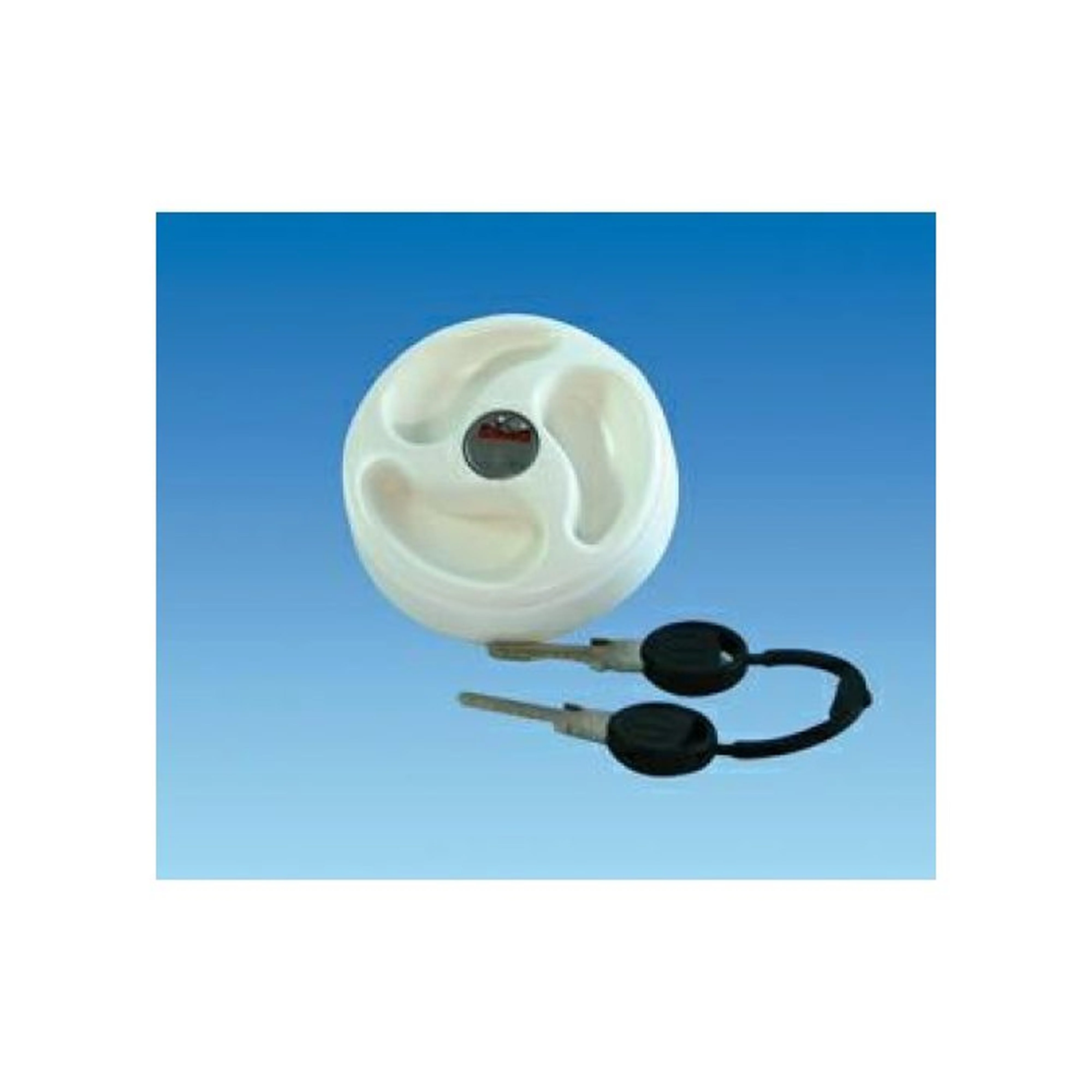 Zadi White Water Filler Cap